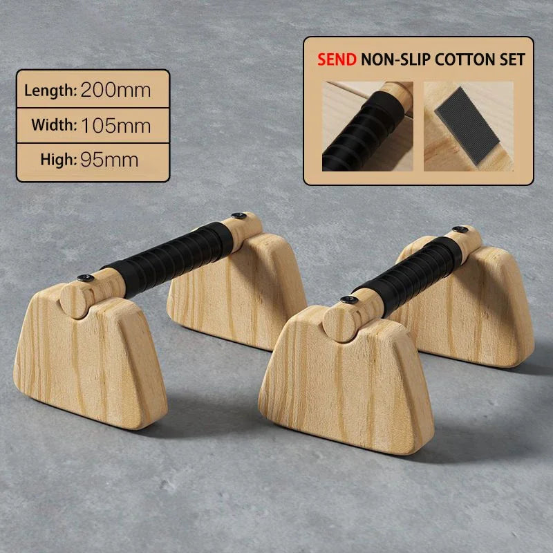 Parallettes en bois