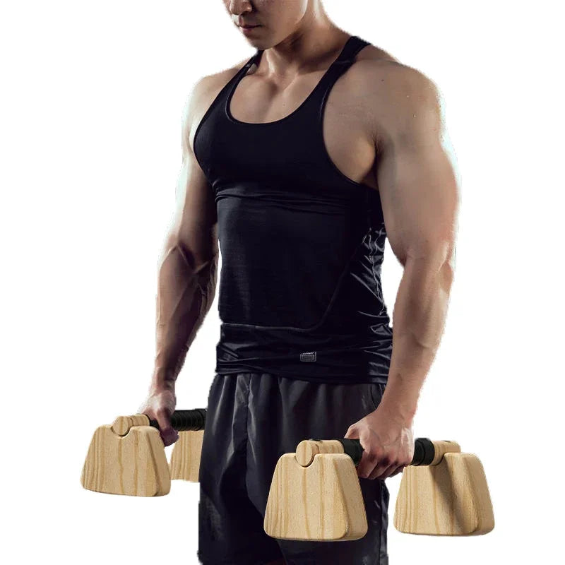 Parallettes en bois