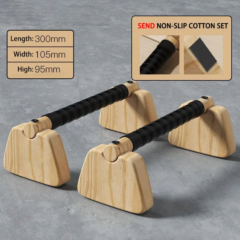 Parallettes en bois