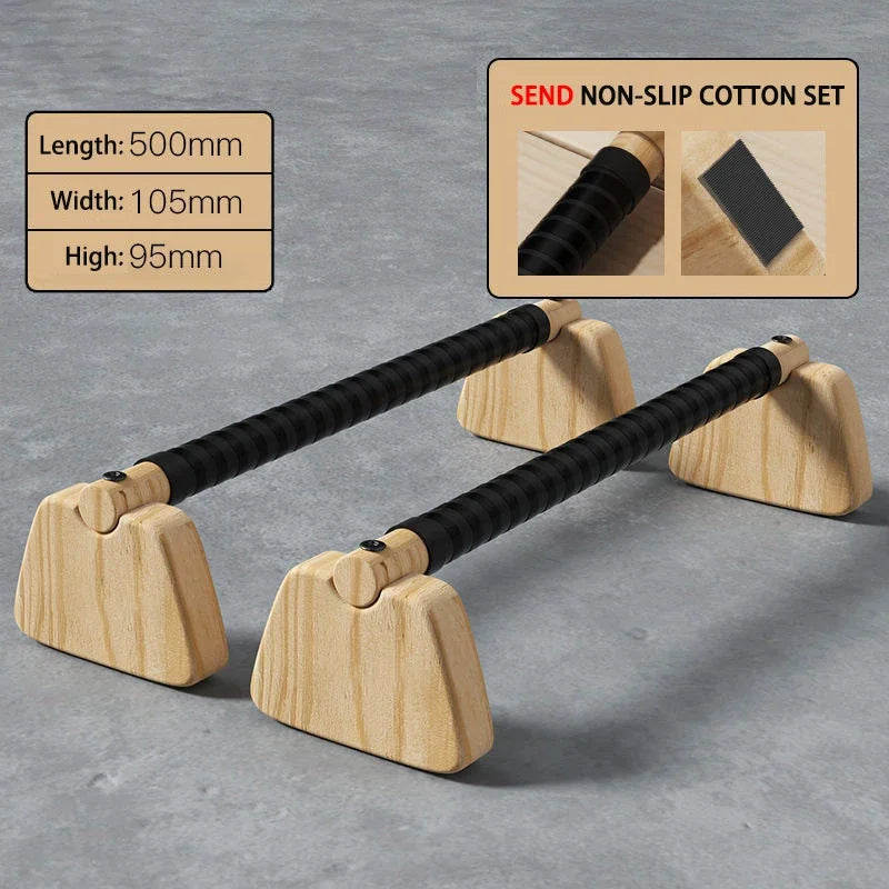 Parallettes en bois