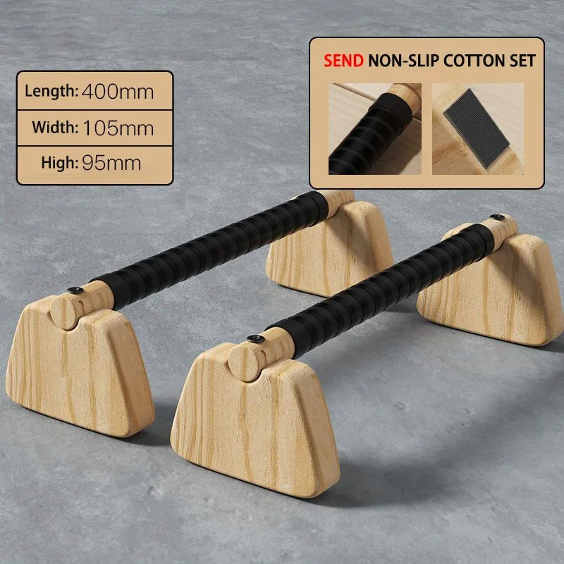 Parallettes en bois